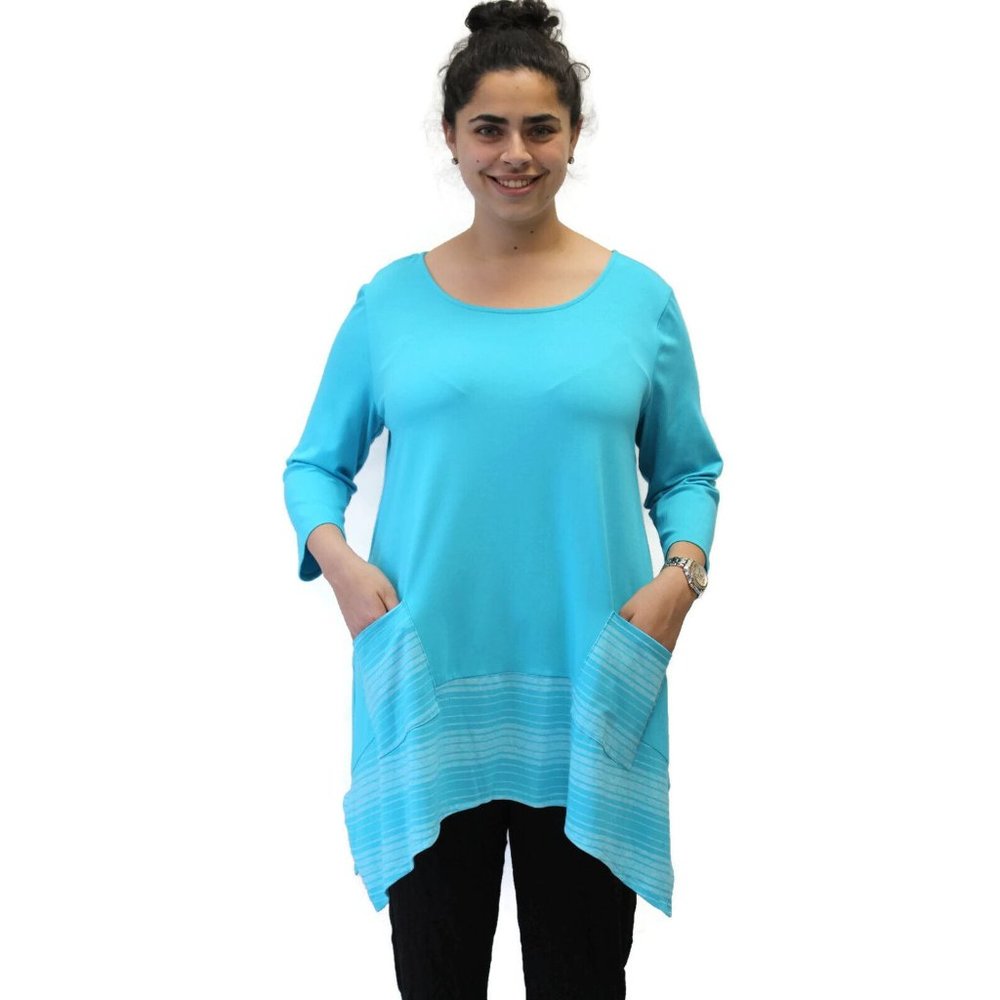 Chalet Women's Bamboo Amy Tunic, Ocean